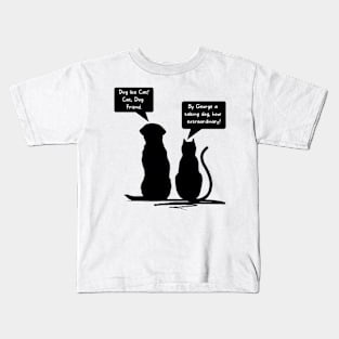 Talking Cat and Dog Kids T-Shirt